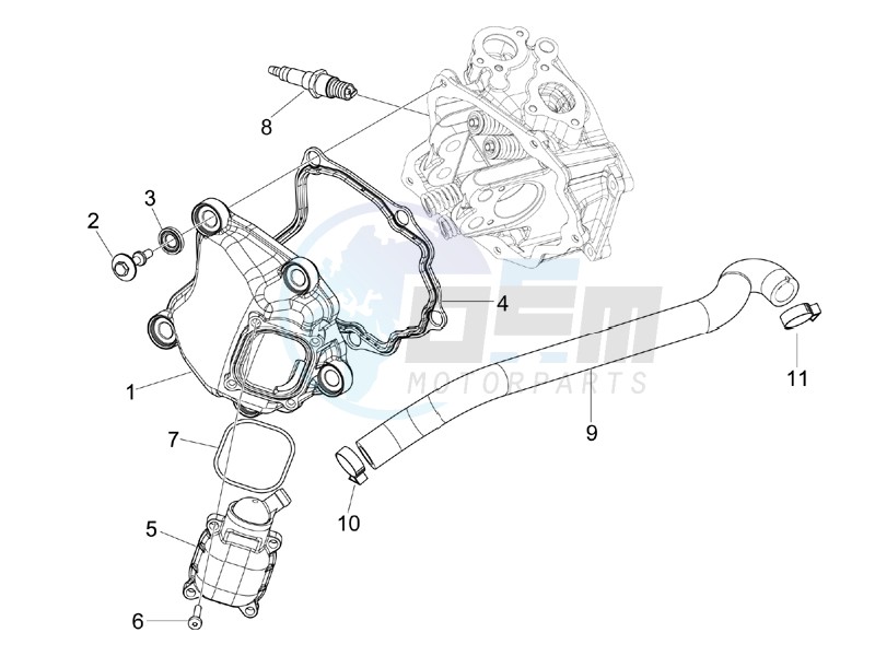 Cylinder head cover image