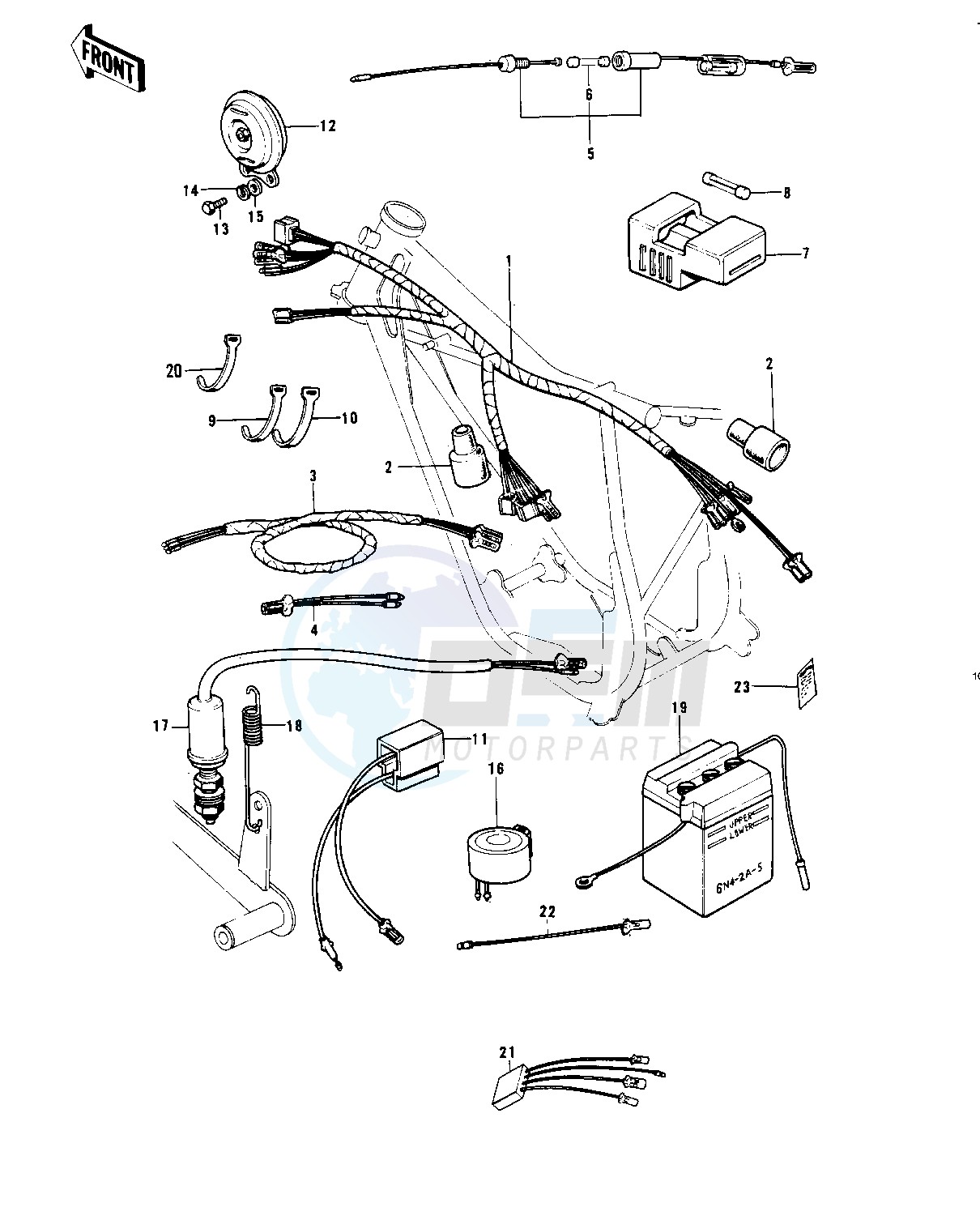 CHASSIS ELECTRICAL EQUIPMENT -- 74-75- - image