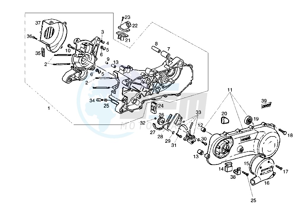 CRANKCASE-COVER image