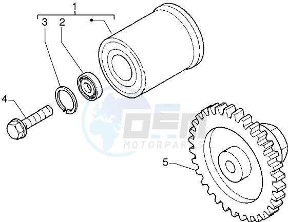 Torque limiting device - Damper pelley (For 180cc vehicles) image