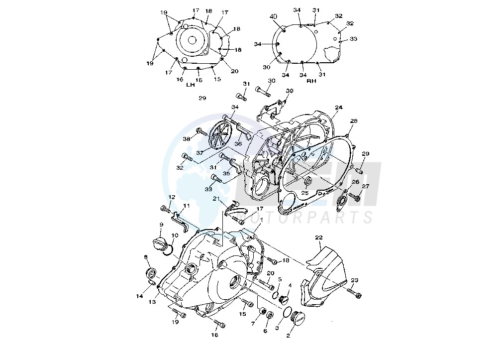 CRANKCASE COVER image