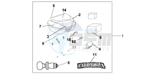 TOP BOX 35 L BLACK image