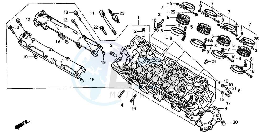 CYLINDER HEAD blueprint