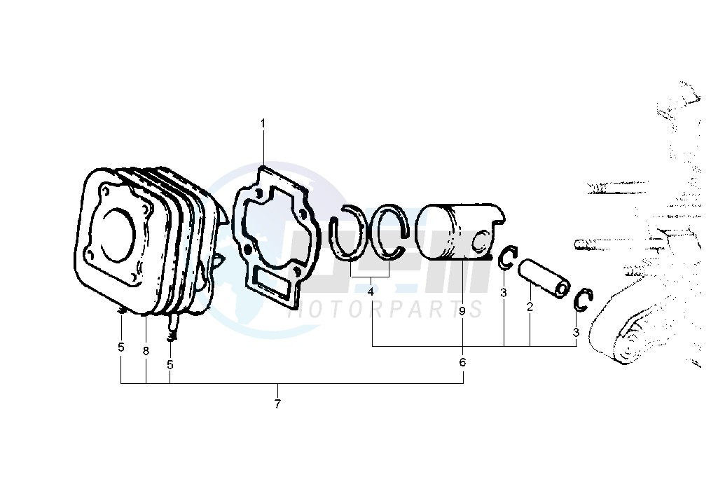 Cylinder - Piston image