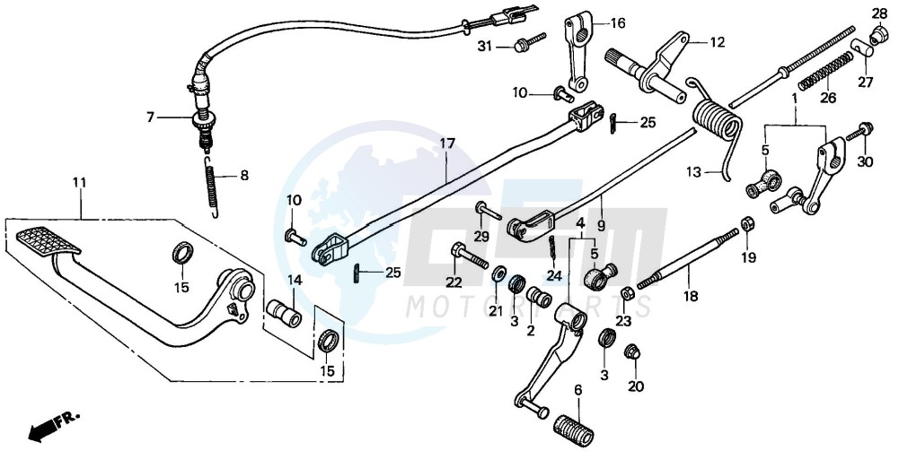 PEDAL (VT1100CV) image