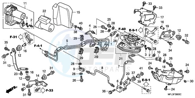 FRONT POWER UNIT/FRONT VA LVE UNIT image