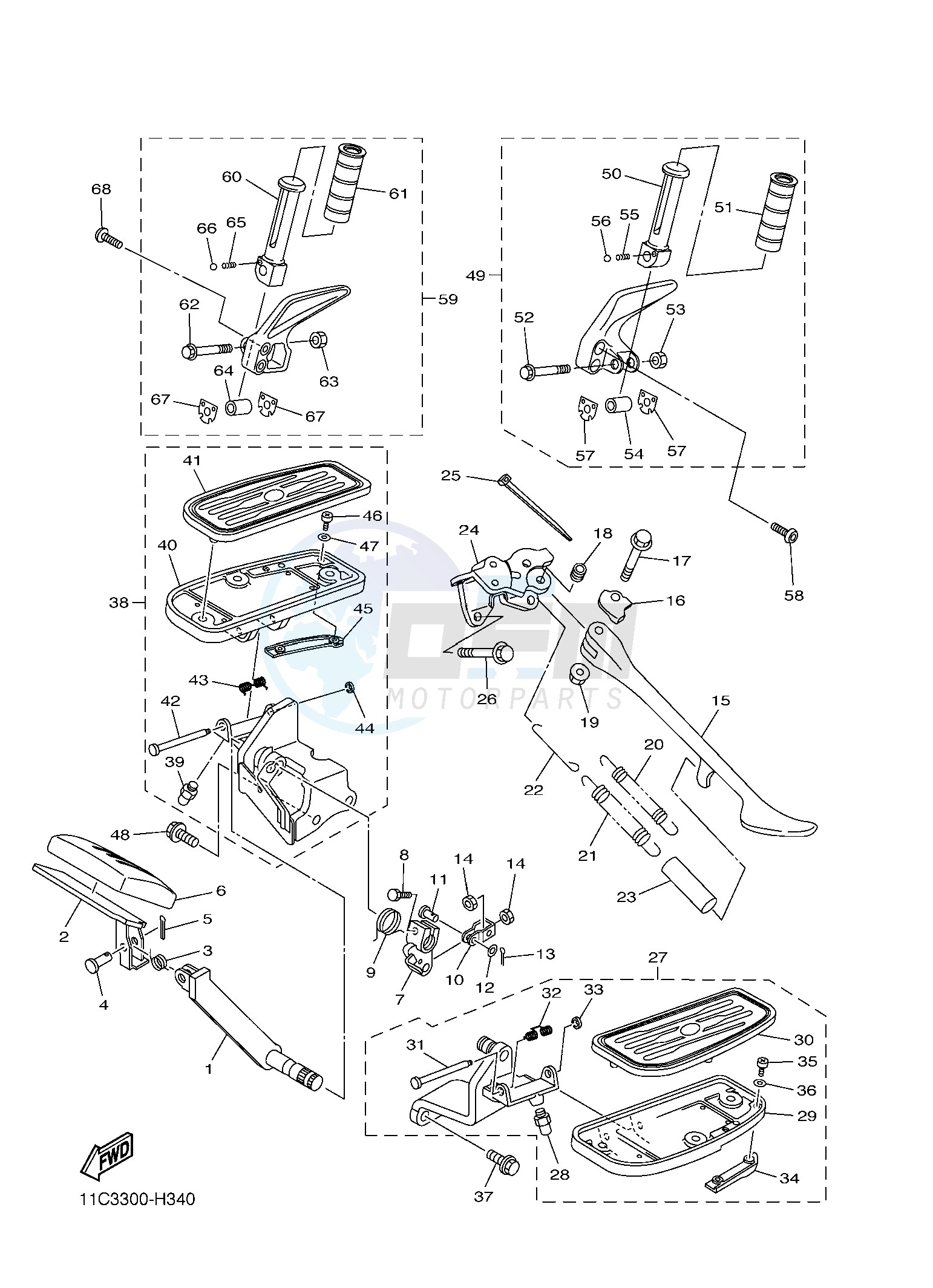 STAND & FOOTREST image