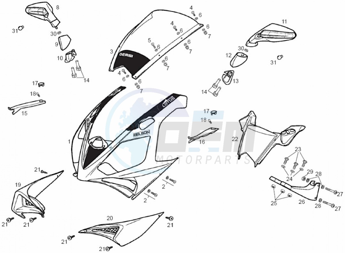 Front body (Positions) blueprint