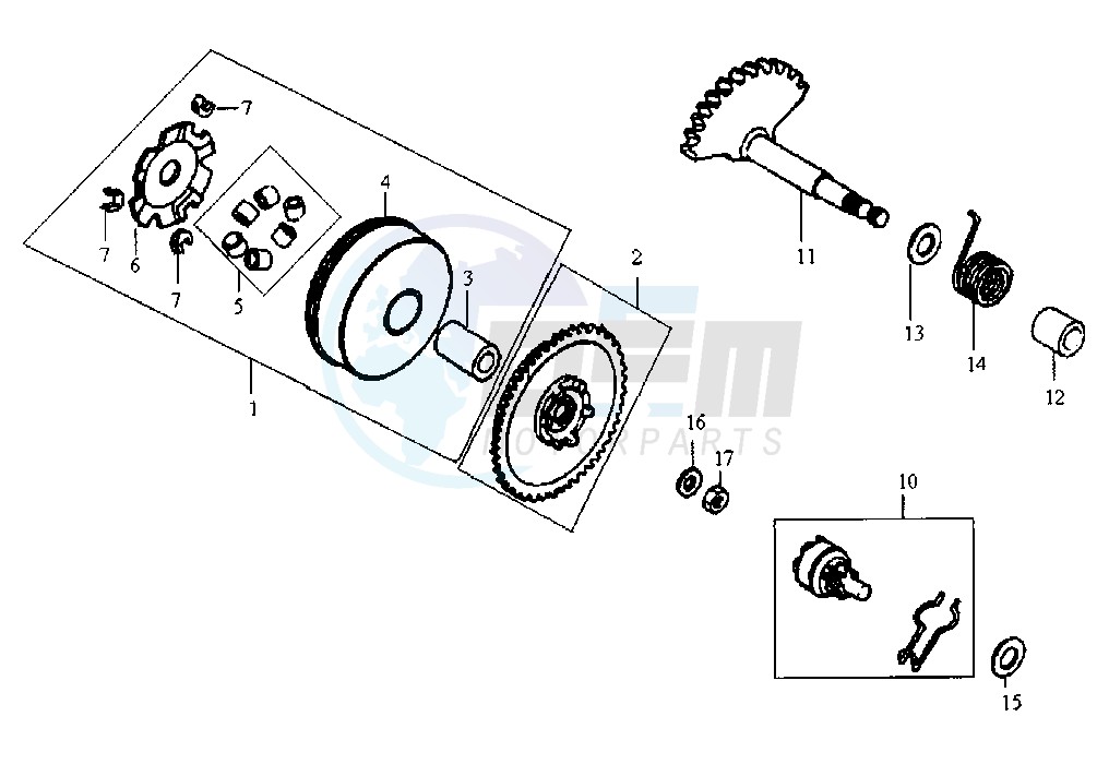 DRIVING PULLEY image