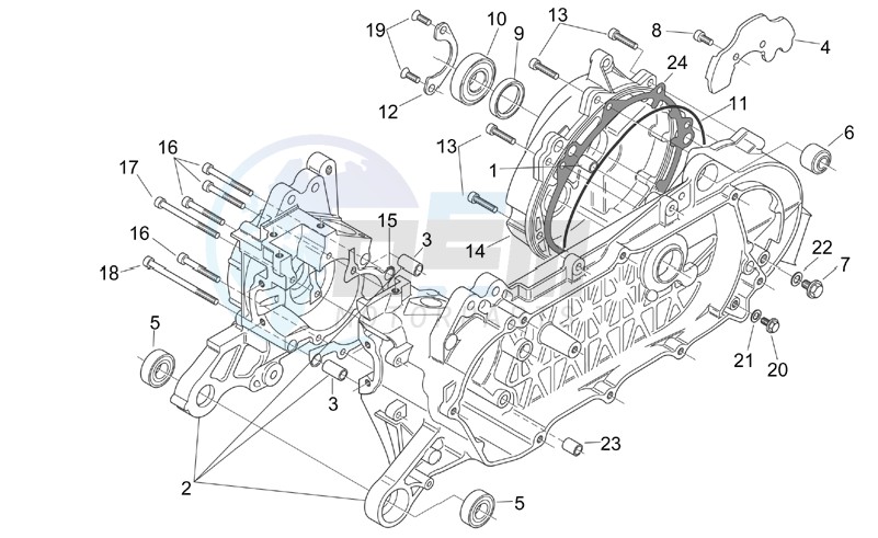 Crank-case (Ditech) image