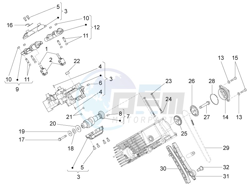 RH cylinder timing system II image