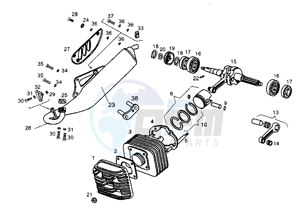 CRANKSHAFT-CYLINDER image