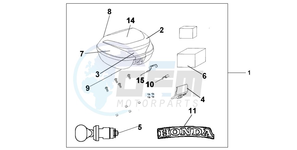 35L TOPBOX PEARL COOL WHITE image