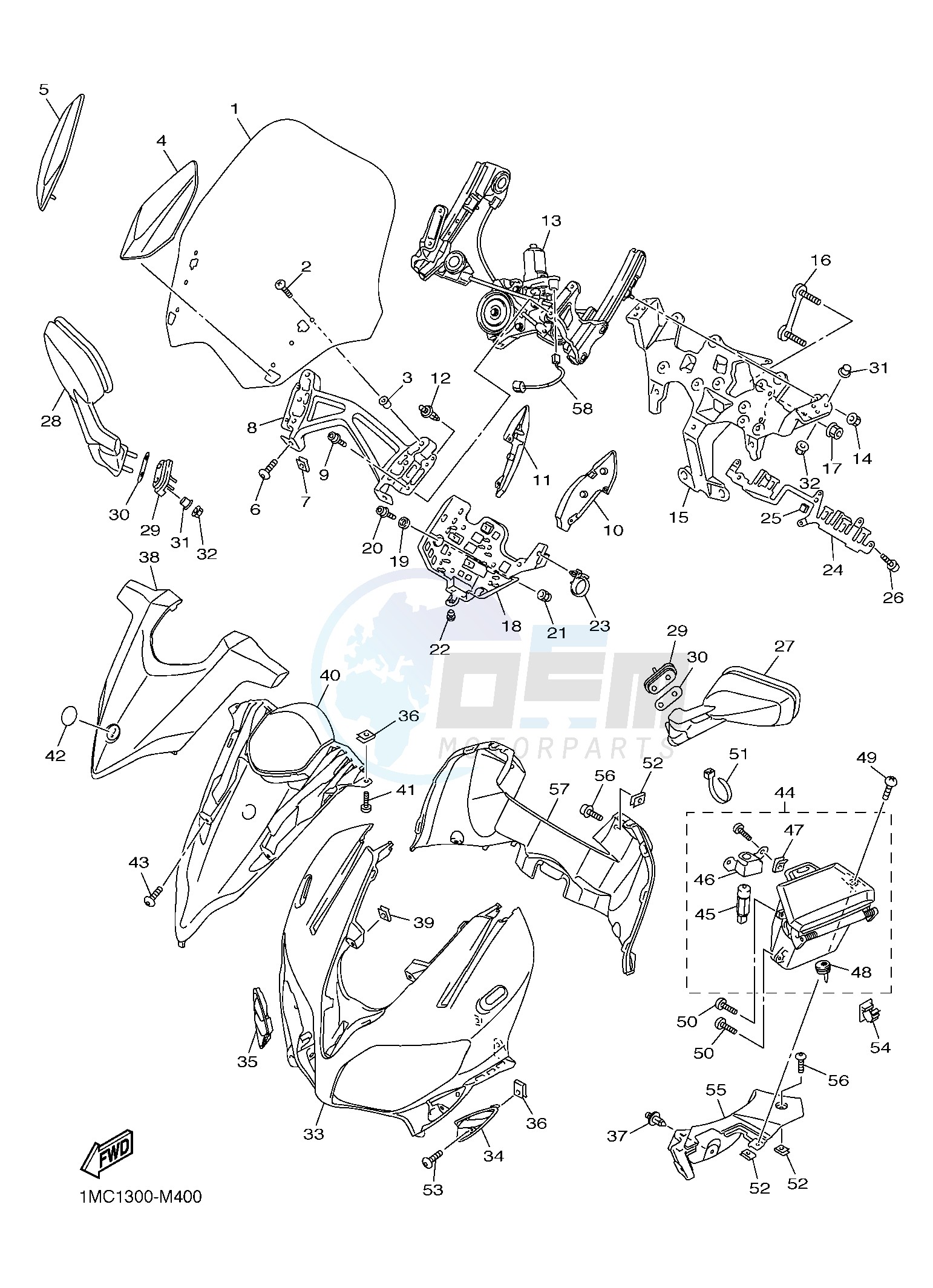 COWLING 1 blueprint