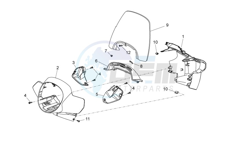 Front body - Front fairing image