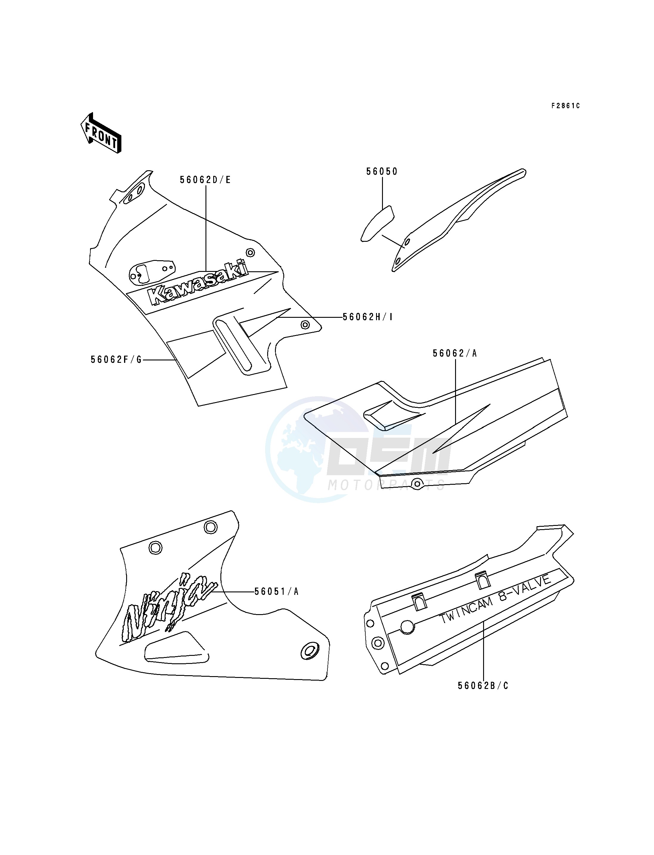 DECALS-- GREEN- --- EX250-F13_14- - blueprint