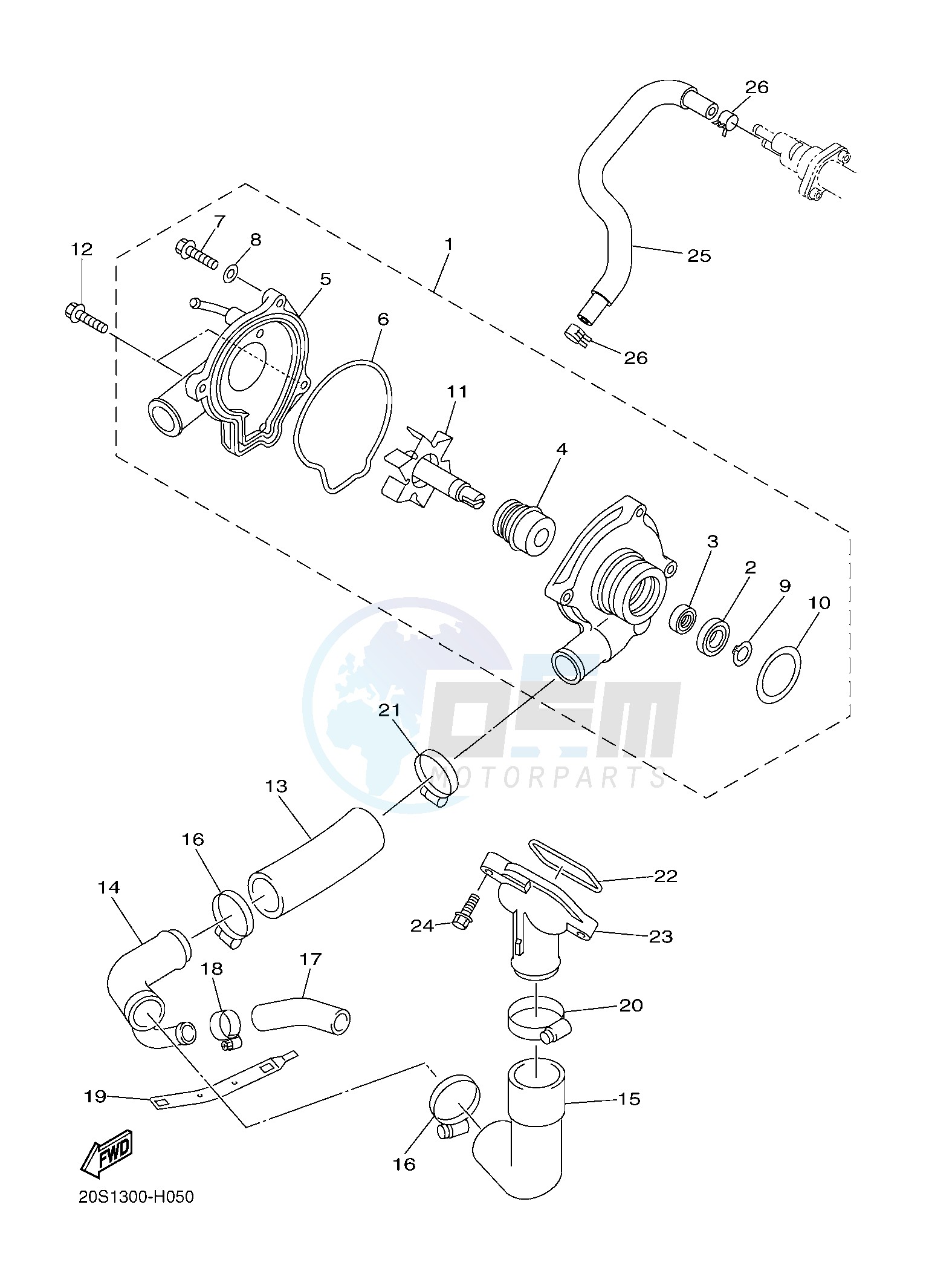 WATER PUMP image