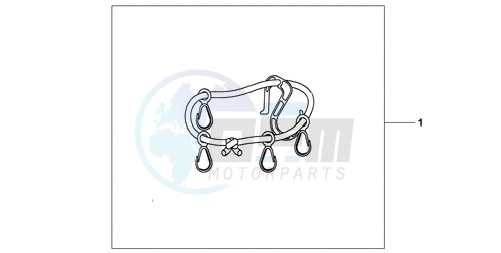 PANNIER INNER BAND SET blueprint