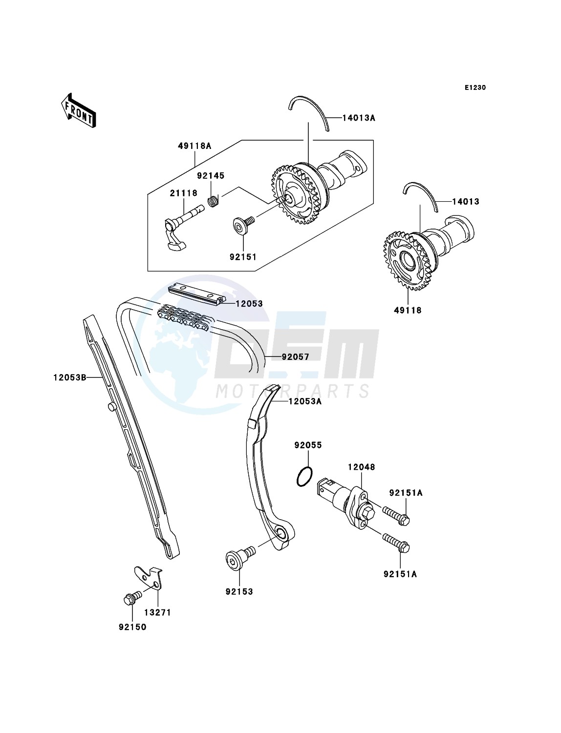 Camshaft(s)/Tensioner image