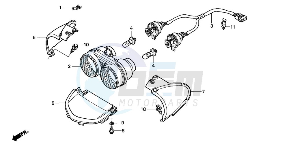 HEADLIGHT (TRX400EXX-4) image