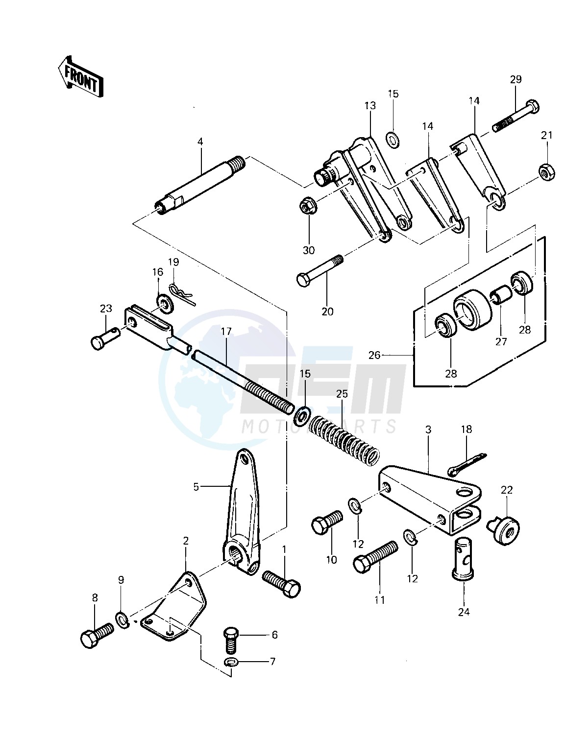 CHAIN TENSIONER -- 83 KLT200-A4_A4A- - image