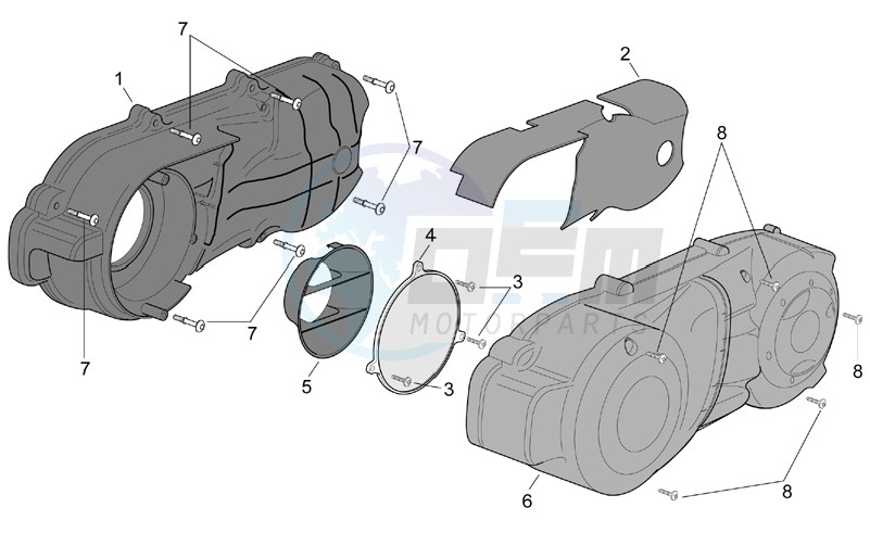 Engine plastic blueprint