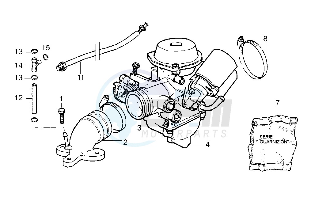 Caburetor Assy blueprint
