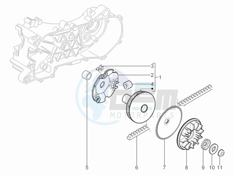 Driving pulley image