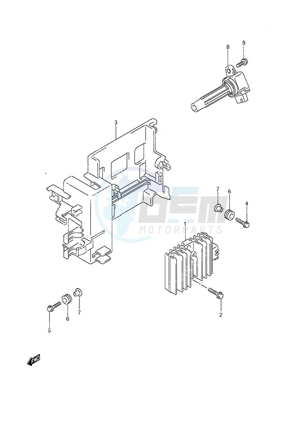 Rectifier/Ignition Coil image