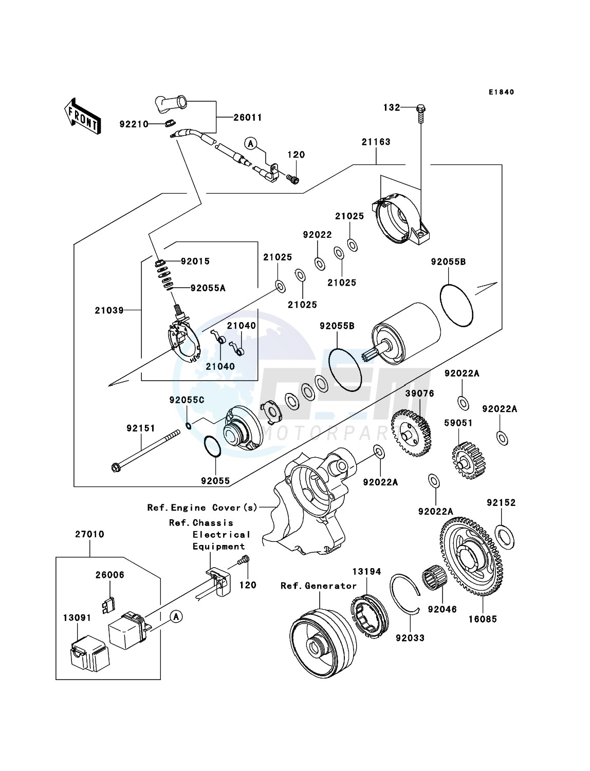 Starter Motor blueprint