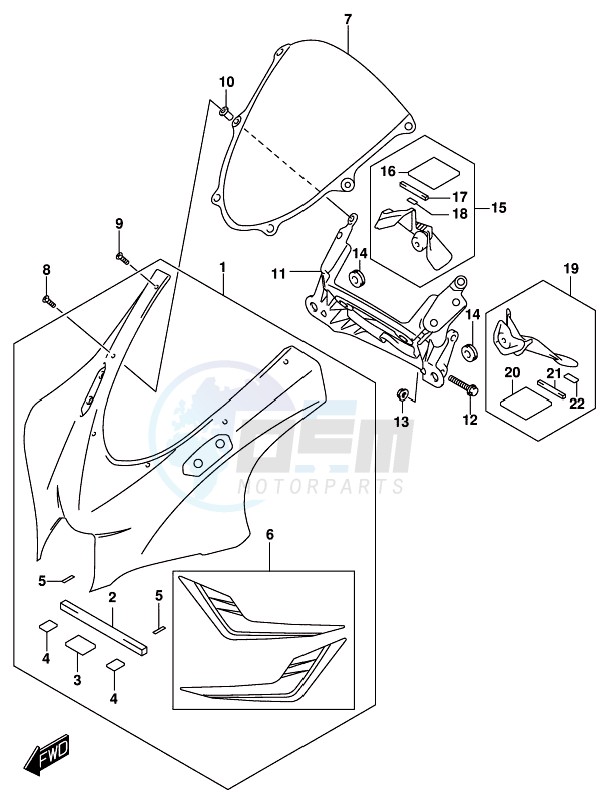 COWLING BODY (YSF) image