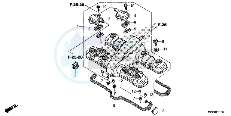 CYLINDER HEAD COVER image