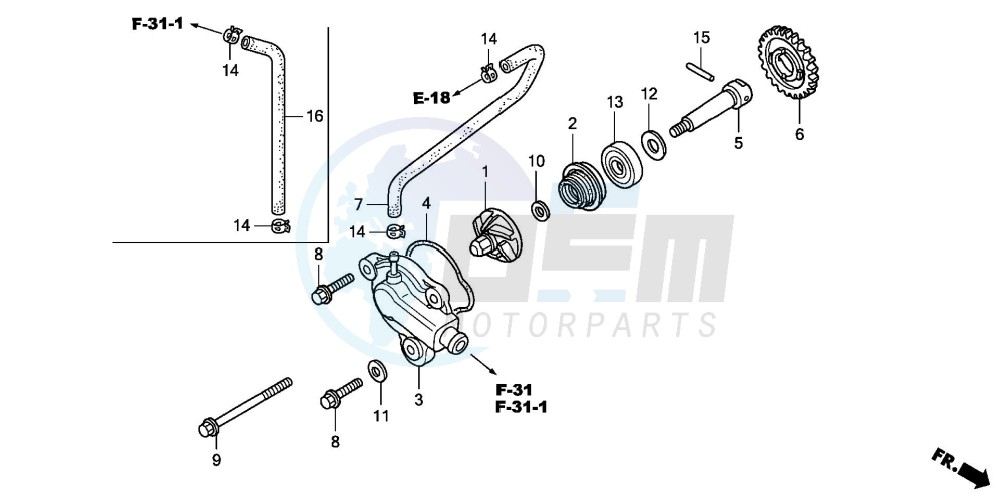 WATER PUMP image