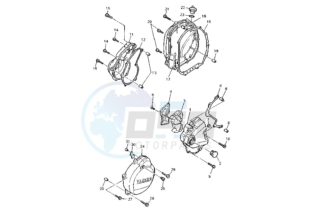 CRANKCASE COVER MY00 image