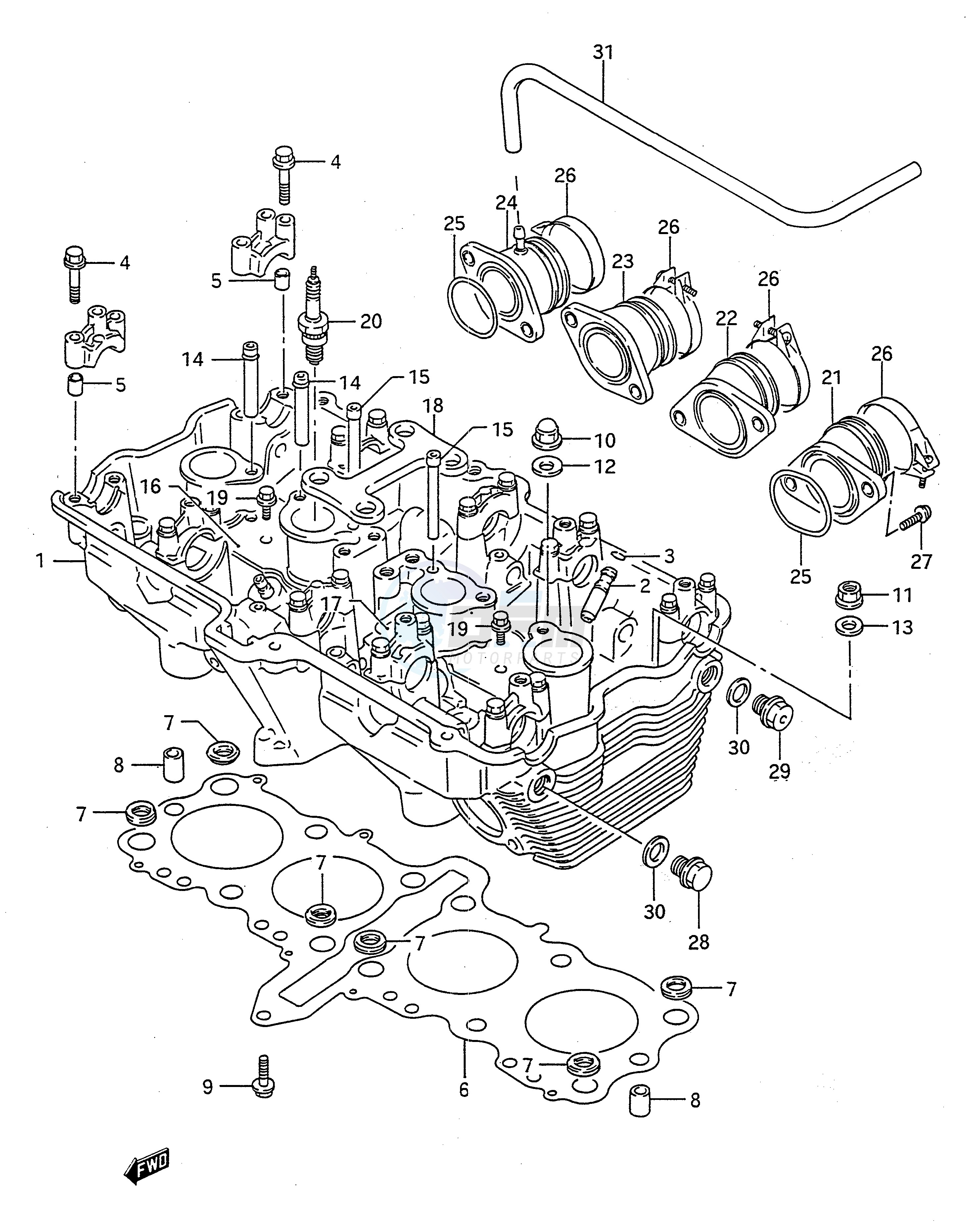 CYLINDER HEAD image