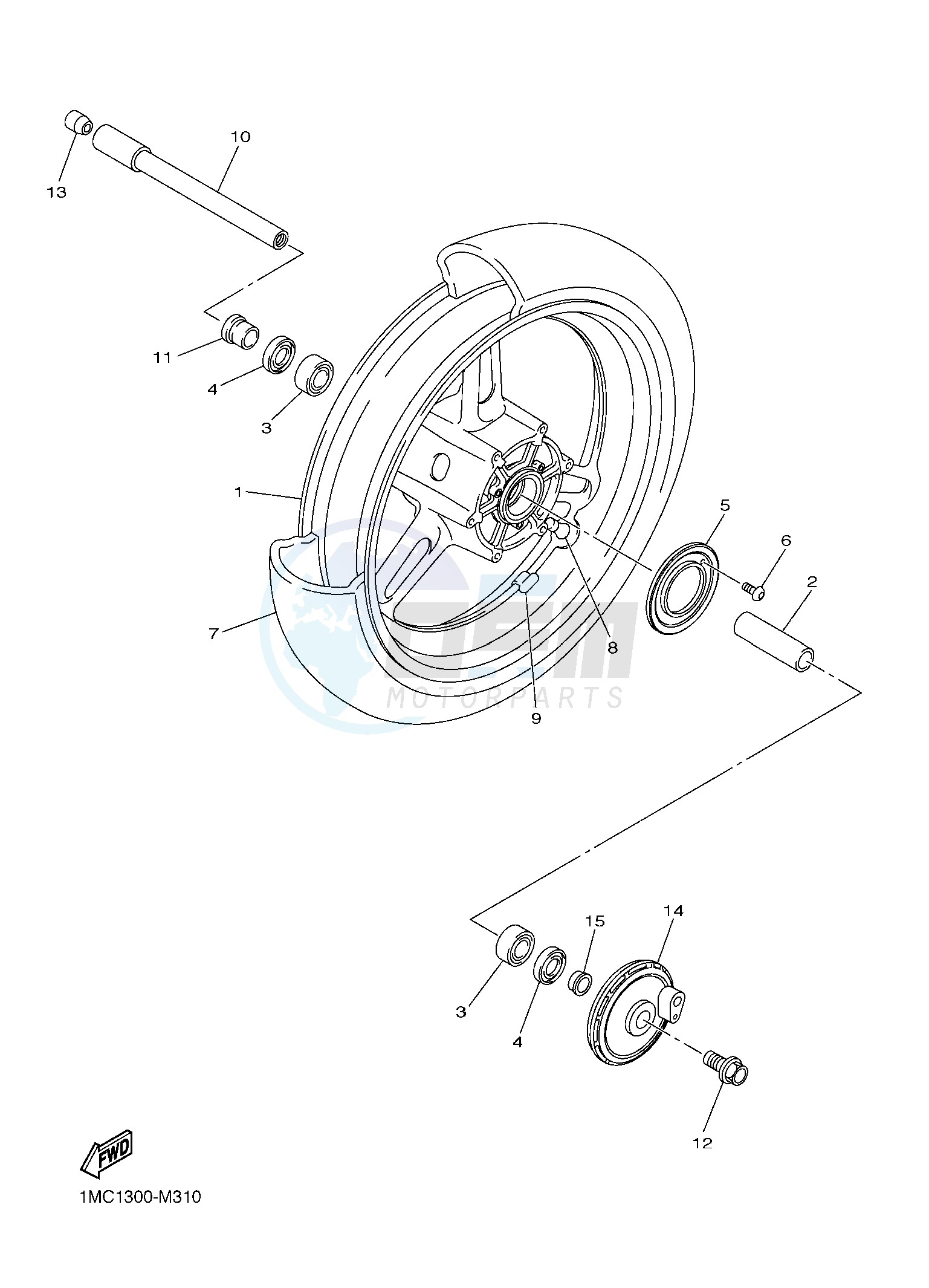 FRONT WHEEL image