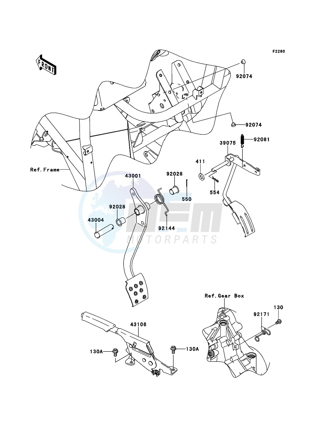 Brake Pedal blueprint