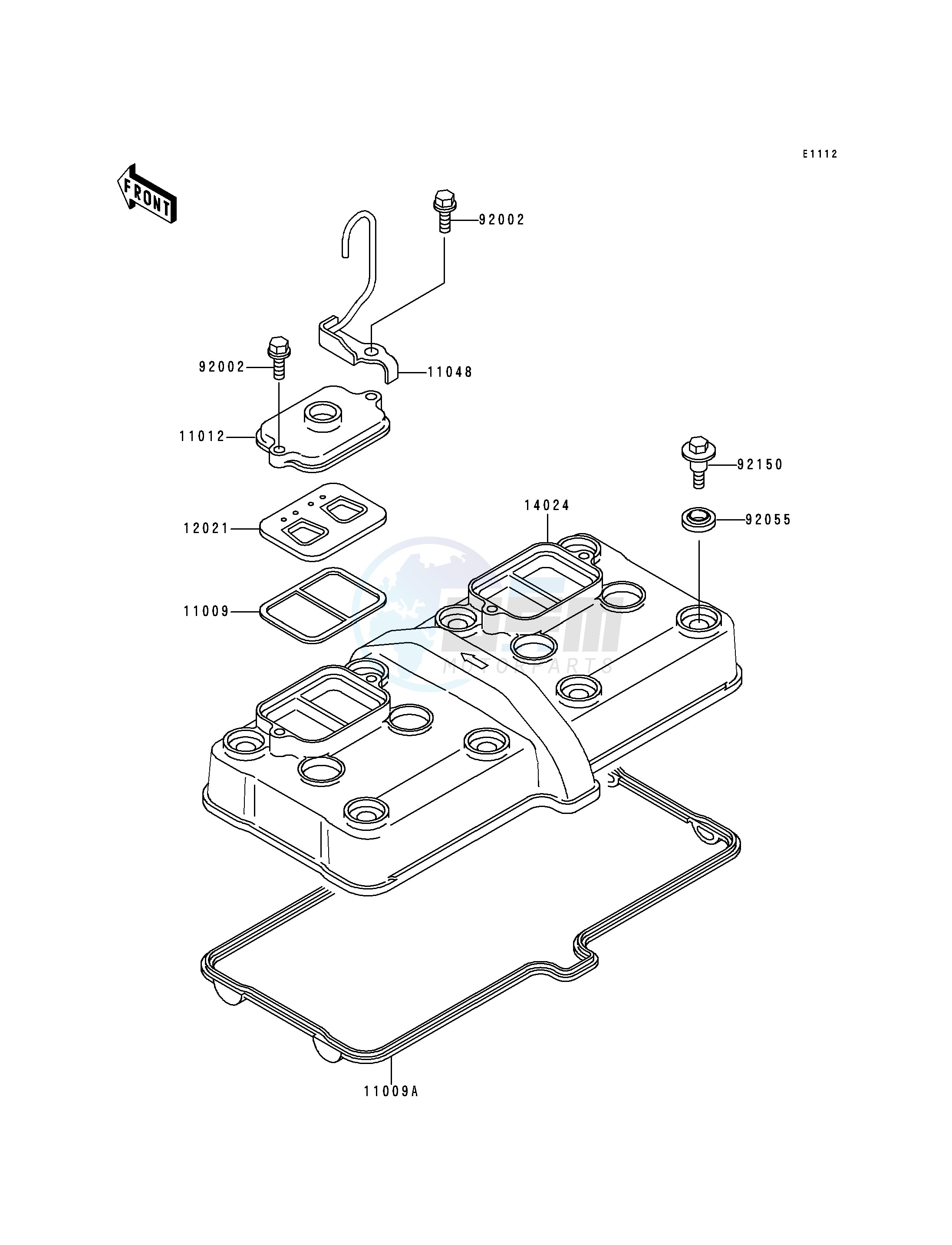 CYLINDER HEAD COVER blueprint