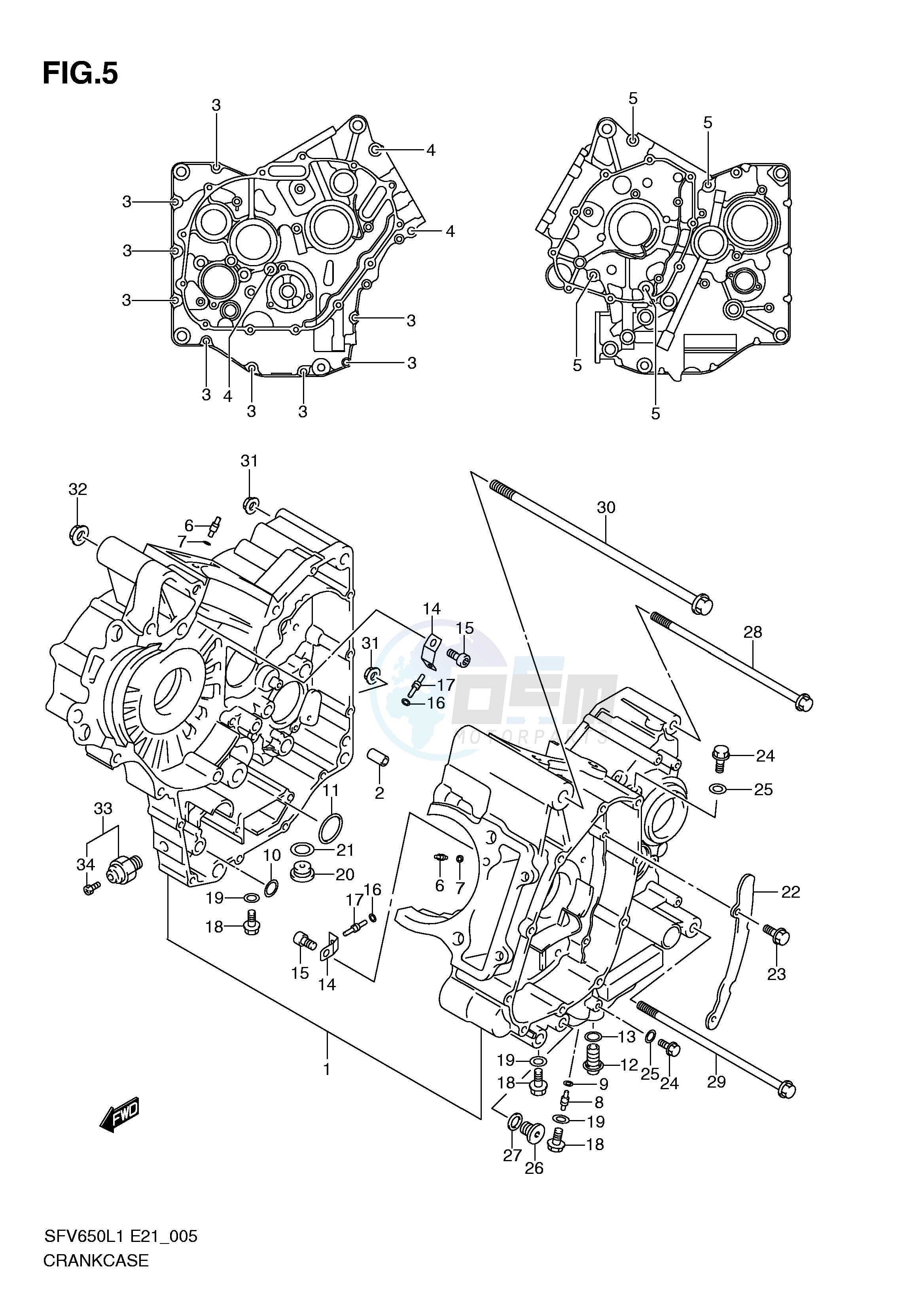 CRANKCASE blueprint