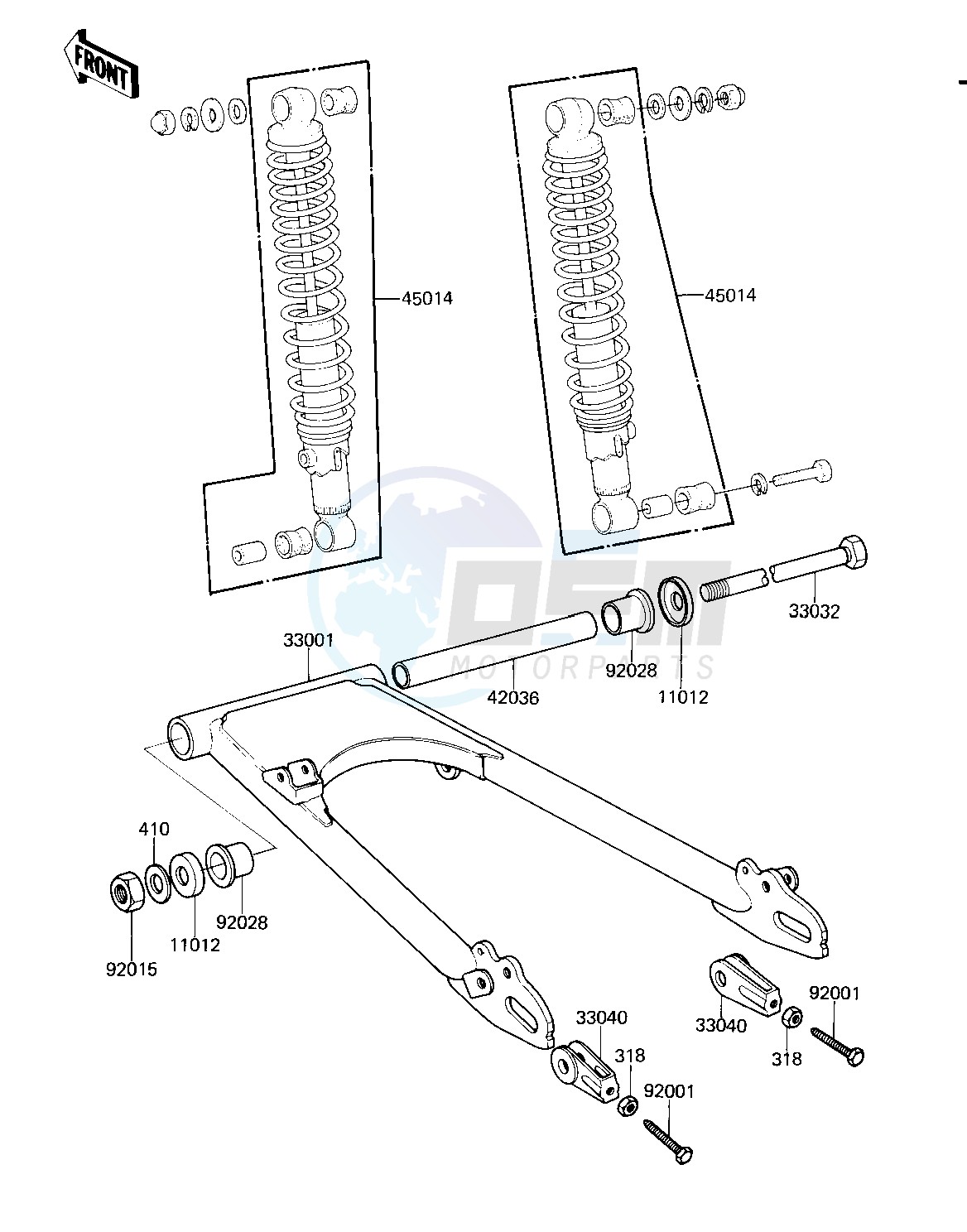 SWING ARM_SHOCK ABSORBERS -- 81 D2- - image