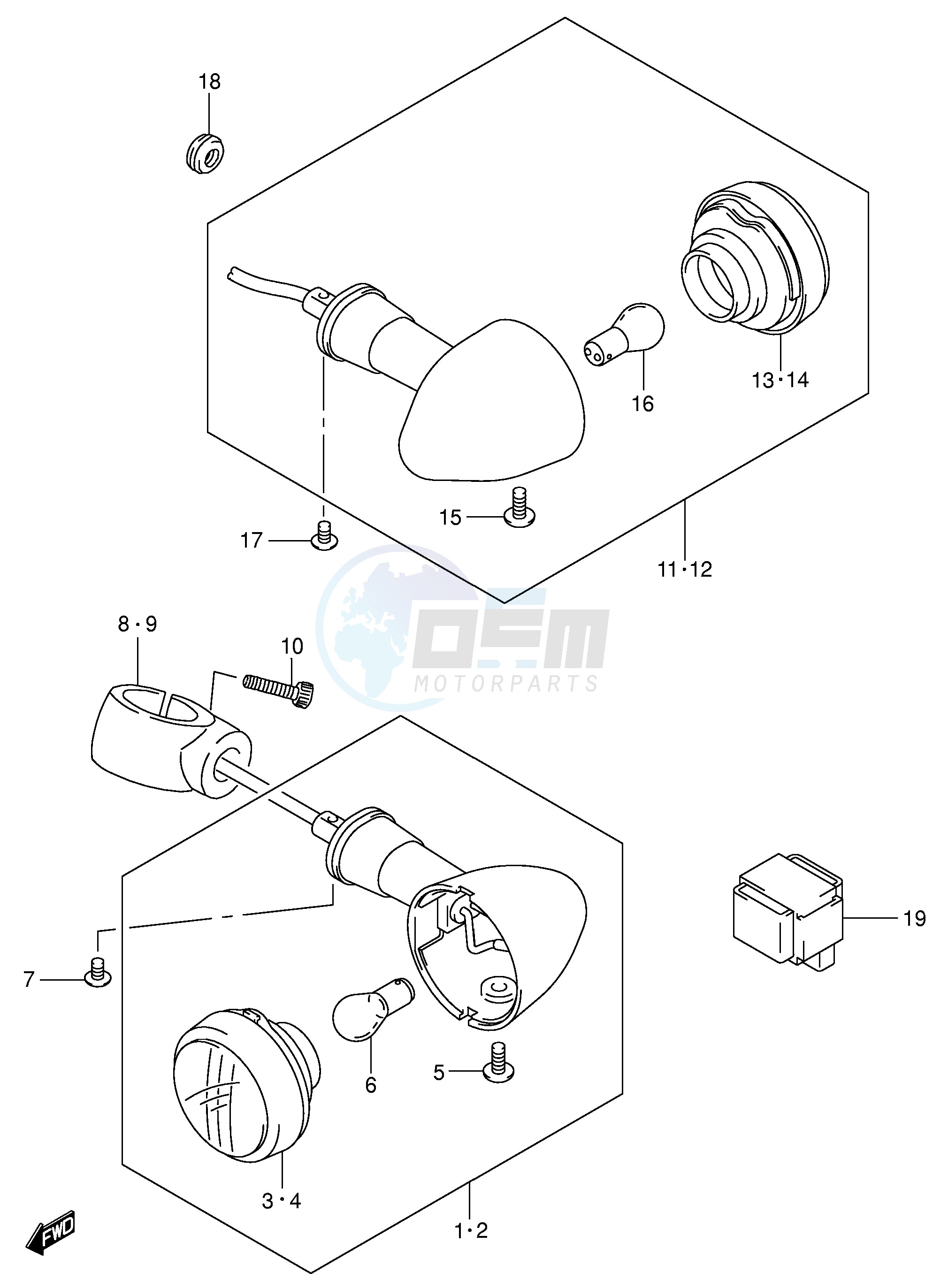 TURN SIGNAL LAMP image