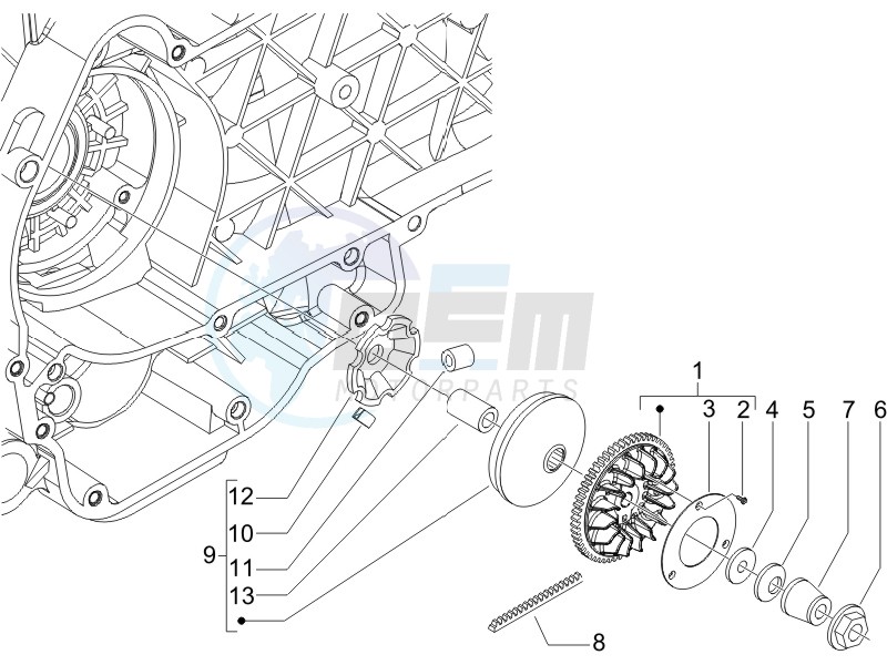 Driving pulley image