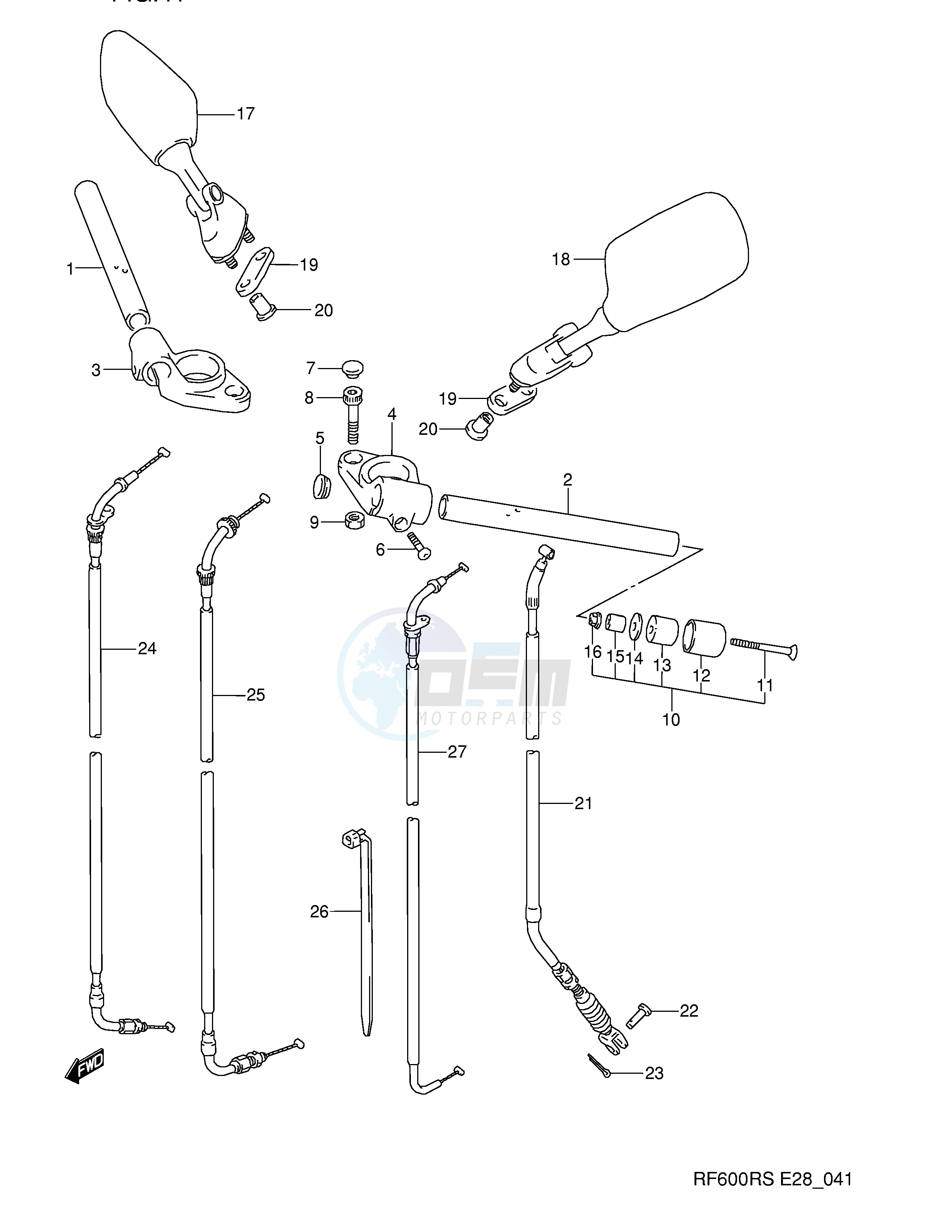 HANDLE BAR (MODEL P) image