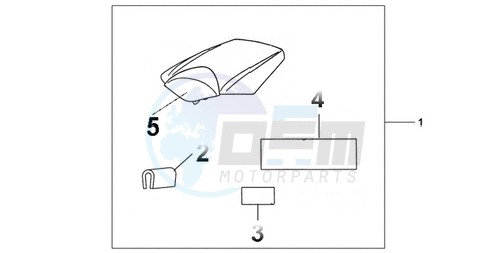 REAR SEAT COWL REPSOL blueprint