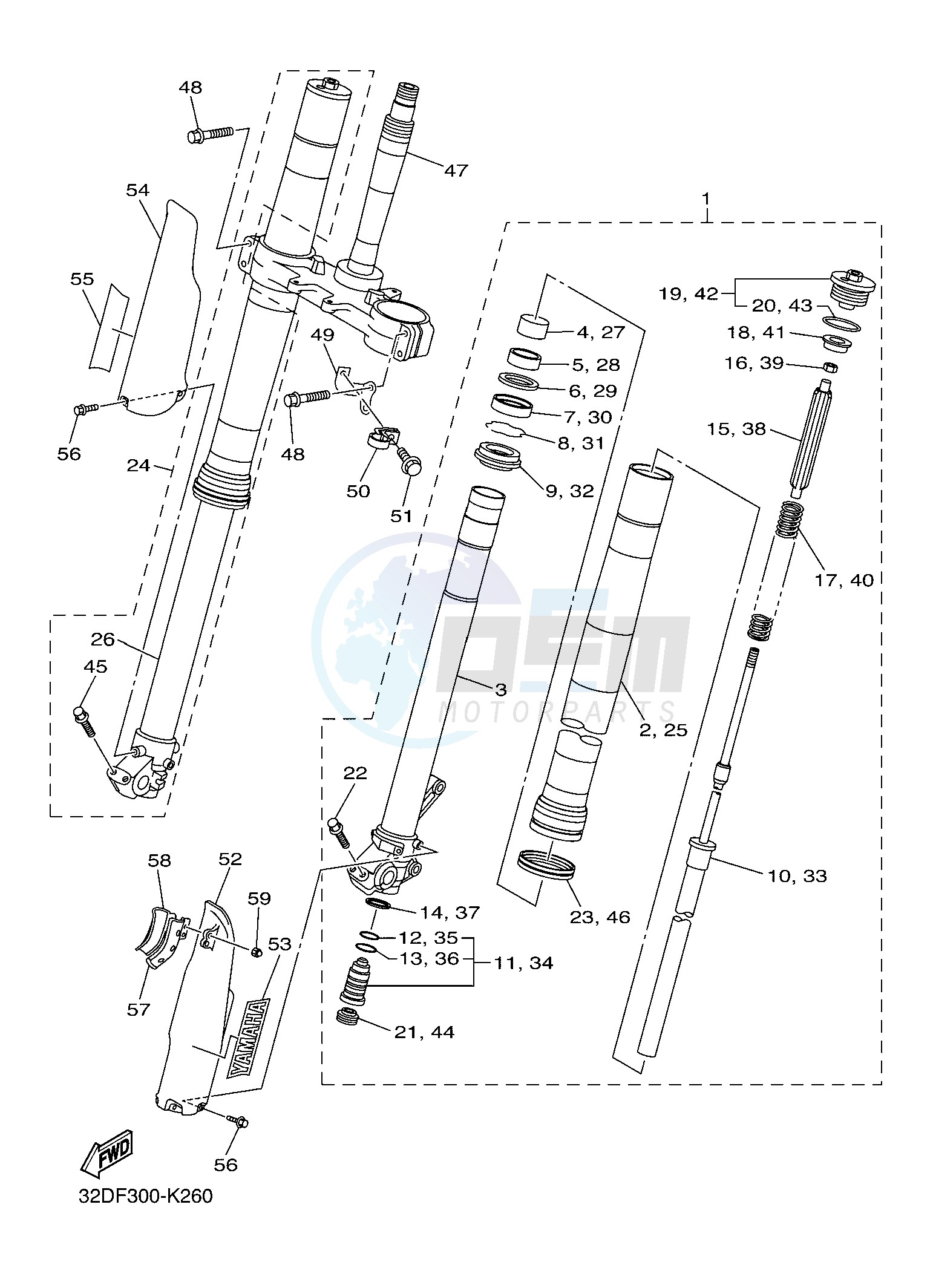 FRONT FORK image