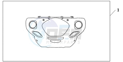 CHROME FR.LOWER COWL image