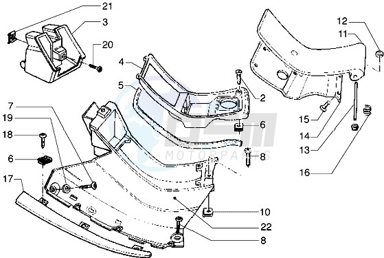 Footrest-Tanks door blueprint