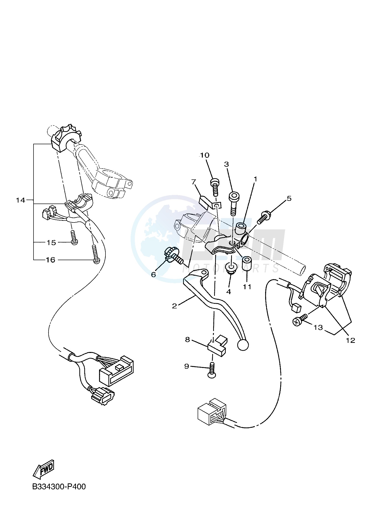 HANDLE SWITCH & LEVER image