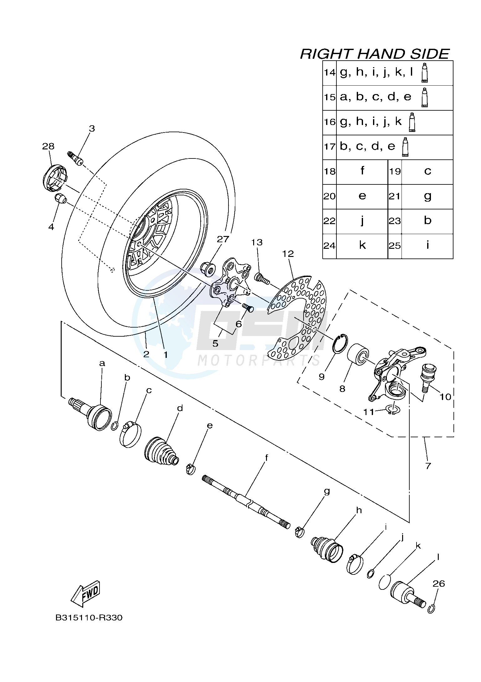 FRONT WHEEL 2 image