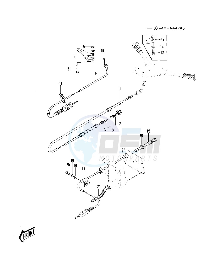 CABLES -- 79-81 A3_A4_A4A_A5- - blueprint